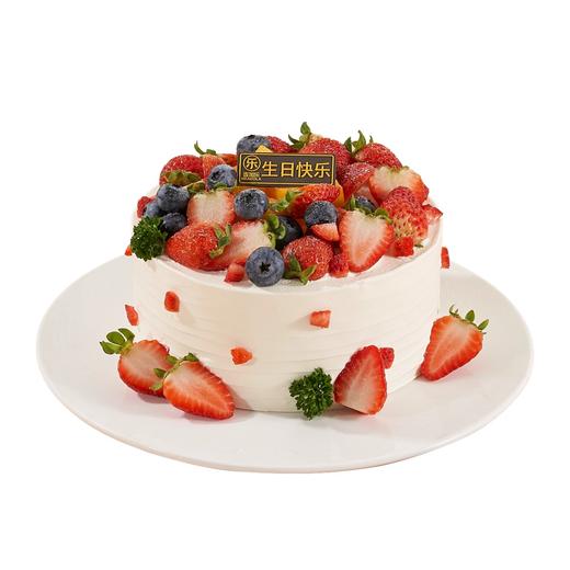 莓好时光【动物奶油生日蛋糕W】 商品图0