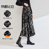 【内购】优雅重工压褶遮胯显瘦通勤高腰改良版印花马面裙-Q53QB3286X 商品缩略图0
