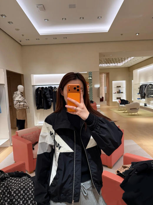 驴家 25秋冬新款 拼色立领夹克风衣外套(TM) 商品图2