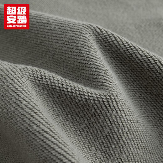 超级安踏男子复古学院风POLO领卫衣秋运动休闲长袖上衣152548702U 商品图6