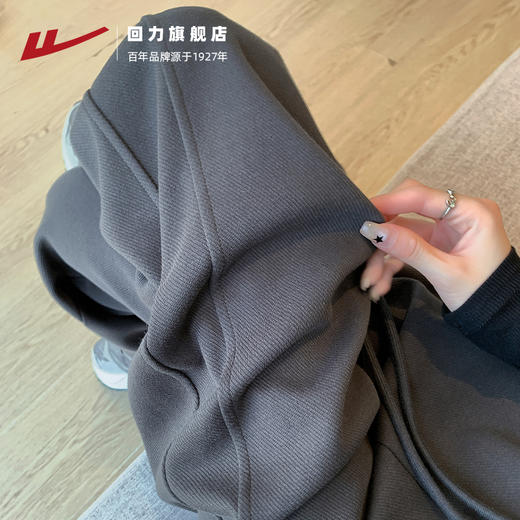 回力运动长裤女裤秋季女款针织裤休闲跑步健身收口卫裤百搭束脚裤 商品图0