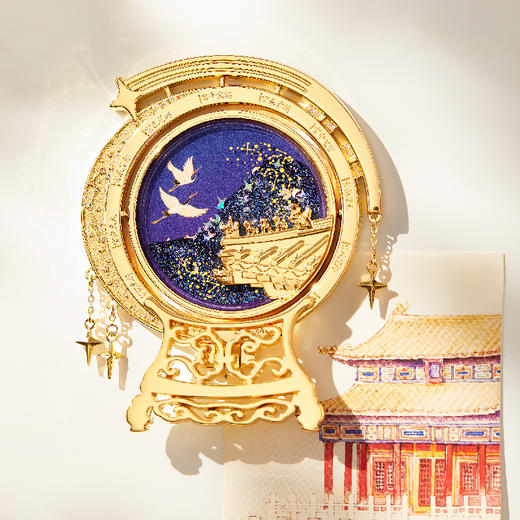 【故宫冰箱贴】紫禁星河流沙冰箱贴博物馆文创纪念品伴手礼生日礼物 商品图6