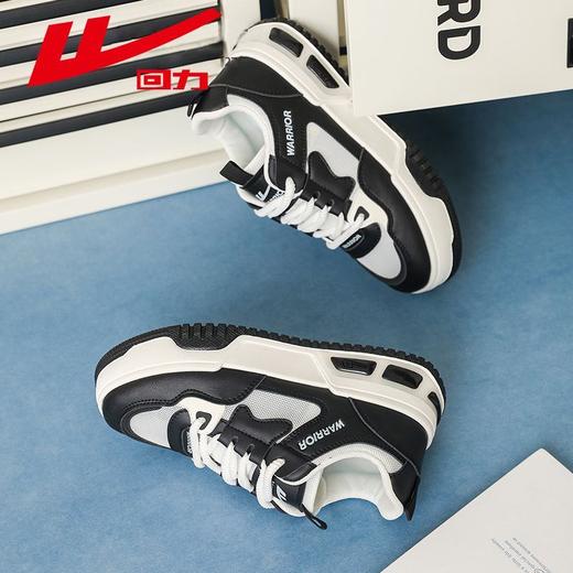 回力女鞋2025秋季透气高颜值运动休闲小白鞋女款经典百搭厚底板鞋 商品图6