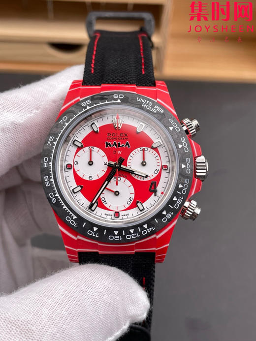 劳力士 DIW迪通拿碳纤维系列 改装迪通拿 新款颜色！重制版！丹东4801机 男士腕表 表径40mm 商品图2