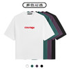 GXG男装多色短袖2024夏季新品字母印花T恤#G24D442611 商品缩略图3