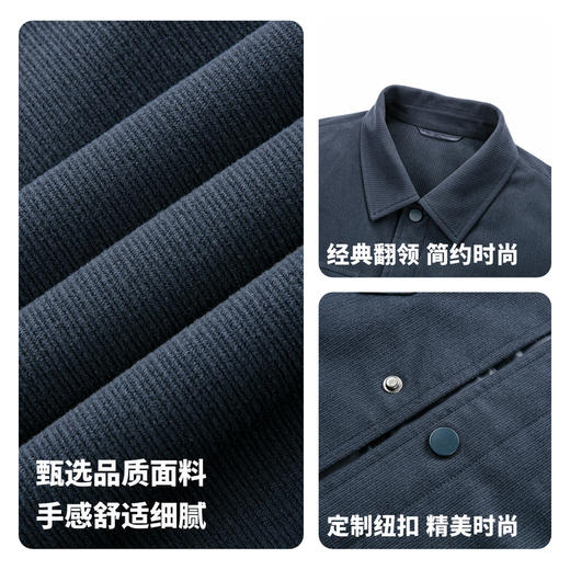 【白鸭绒&门店新品】圣得西男士工装羽绒夹克2025冬季保暖羽绒服 商品图4