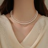 MointPhoice双层珍珠项链，光泽细腻，双层叠戴大气优雅【爆仓！4-8mm预售3-5天内发货】 商品缩略图4