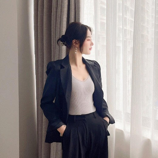 【超值3件装】芬腾 发热卷绒法式吊带背心 内里微绒 细腻柔软 时尚百搭 203 商品图5