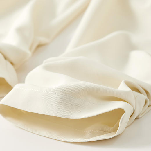 【内购】小众设计别致西装领带肩垫袖子抽褶小个子短款垂感西装-141X53313 商品图6