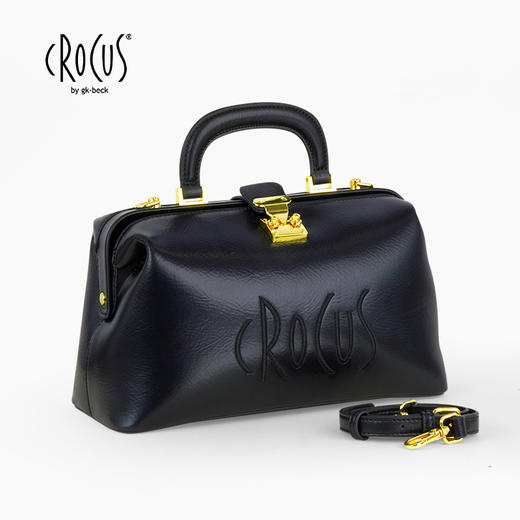 Crocus罗马假日手提包 日常通勤 复古简约 百搭时尚 商品图7