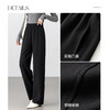【内购】【含莱赛尔醋酯面料】通勤上班梨型身材松紧高腰显瘦直筒长裤-153KA3914X 商品缩略图2