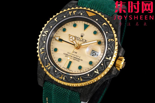 劳力士 DIW游艇碳纤维系列 改装游艇名仕GMT-Master II V3版 男士腕表 商品图2