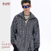 BJHG不计后果复古做旧毛衣男款冬季新款重磅仿牛仔水洗保暖外套女 商品缩略图4