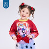 小马宝莉联名年衣童装卫衣冬季新品女童小马宝莉新年蝴蝶结卫衣 商品缩略图4