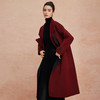 QH919斯尔丽25新款双面双色正反两穿双排通勤优雅气质简约长外套 商品缩略图0