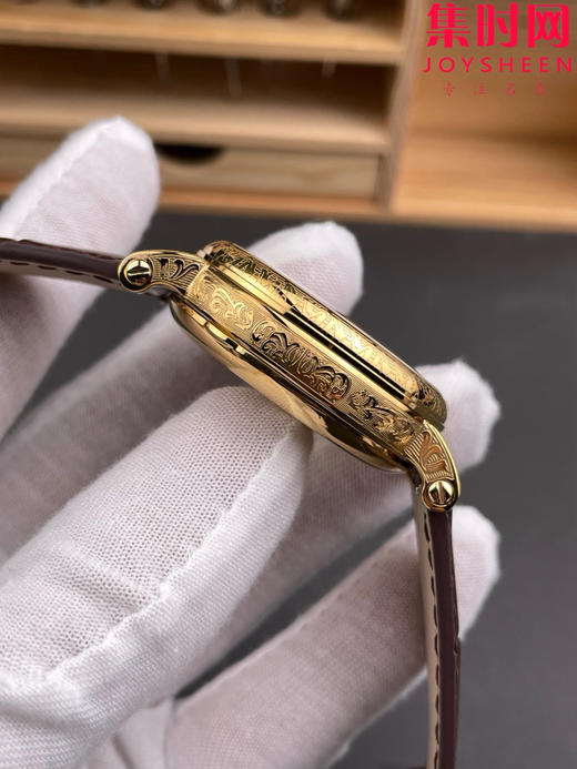 升级V3版 匠”芯“出品 典藏之作——百达翡丽古典超级复杂多功能时计5159系列“将官翻盖”万年历男士腕表 表径38mm 原版一致折叠后盖！儒雅而至！ 商品图3