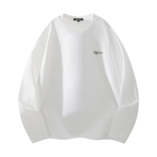 【棉100%】男士长袖T恤25秋款简约百搭情侣款打底衫上衣K&C 商品图6