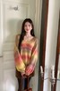 ANSUABEL 港风渐变色慵懒风宽松休闲毛衣上衣 21520 商品缩略图3