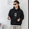 徐太浪【涂鸦字母 印花设计】连帽加绒卫衣男秋冬款休闲帽衫外套 商品缩略图3