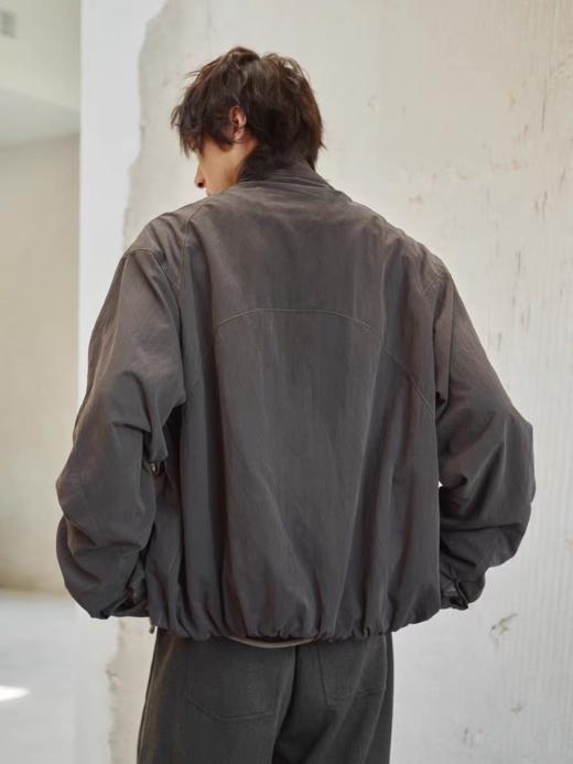 共和GongheRepub/GH24040/暮紫茧型高领夹克 商品图2