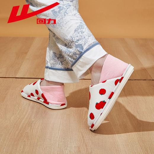 回力月子鞋2025秋季薄款包跟软底孕妇产妇产后家居女款休闲棉拖鞋 商品图8