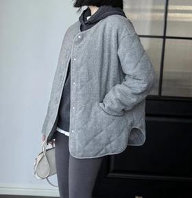  重磅渠道   董洁同款羊毛棉服  羊毛外壳 内里3M新雪丽 媲美羽绒服   抗风保暖轻盈