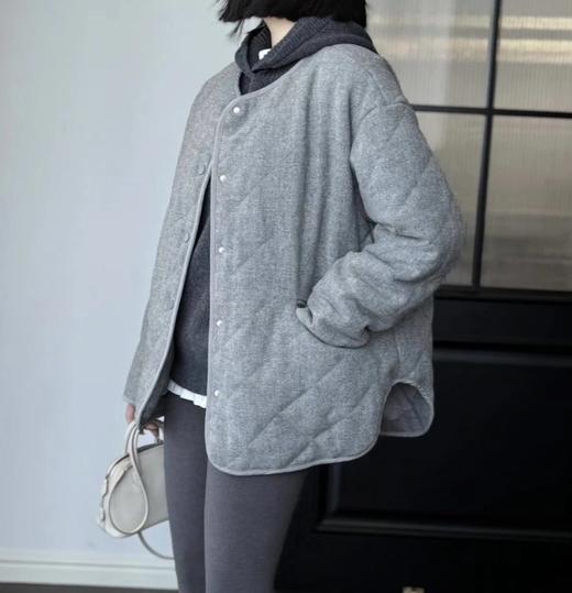  重磅渠道   董洁同款羊毛棉服  羊毛外壳 内里3M新雪丽 媲美羽绒服   抗风保暖轻盈 商品图0