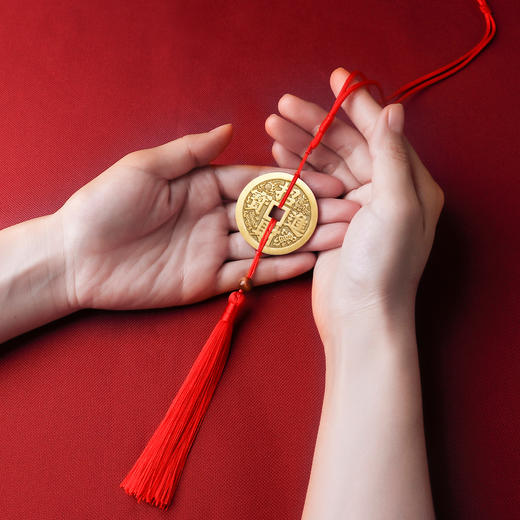 八方来财铜钱挂饰 商品图1