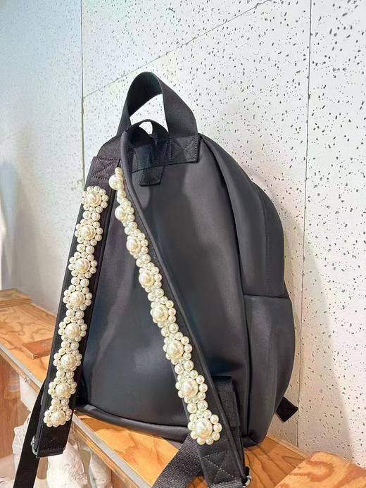 特价 蝴蝶结珠花装饰双肩包he 商品图2