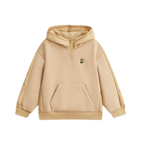 【MQD】童装男大童冬季学院风保暖连帽羽绒服