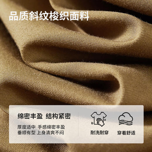 【内购】【经典卡其长风衣】气质通勤复古双排扣配腰带中长款宽松风衣-151F80080X 商品图3