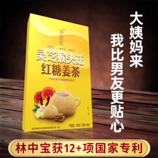 【林中宝】灵芝猴头菇红糖姜茶10g*10袋/盒 商品图2