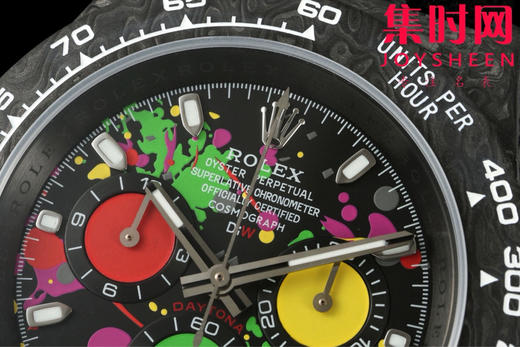 劳力士 DIW迪通拿碳纤维系列 改装迪通拿 新款颜色！重制版！丹东4801机 男士腕表 表径41mm 商品图3