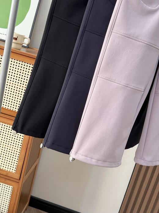 中大童  秋冬新款直筒裤休闲宽松裤脚可调节加绒百搭长裤 商品图6