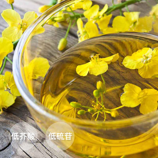 神农唛有机浓香菜籽油礼盒装 物理压榨食用油伴手礼900ml*2瓶 商品图1