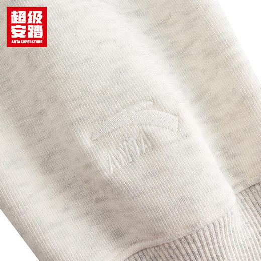超级安踏卫衣男秋季新款加绒保暖套头上衣休闲百搭长袖152548723U 商品图5