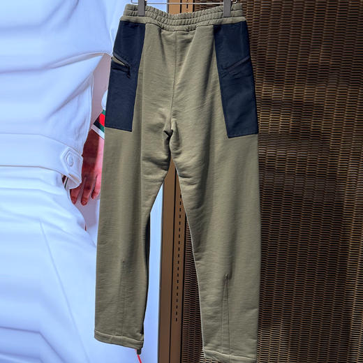 ALEXANDER MCQUEEN 亚历山大.麦昆 男士字母徽标刺绣休闲运动裤 绿色 748439 QVX43 3430 商品图1