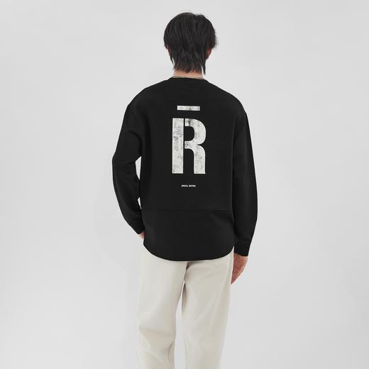 【断码清仓】HX 冬季圆领卫衣情侣款S106440085101/02 商品图5