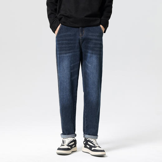 【锥形裤】垂顺有型男士牛仔裤2025秋款日常百搭休闲长裤男K&C 商品图2