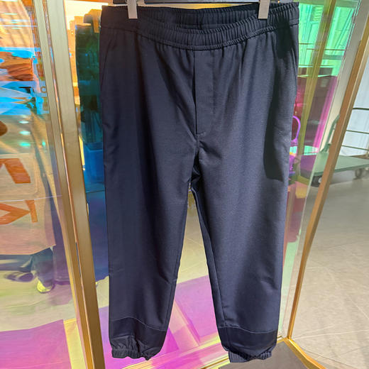 ALEXANDER MCQUEEN 亚历山大.麦昆 男士棉质休闲裤 蓝色 726111 QUU13 4100 商品图0