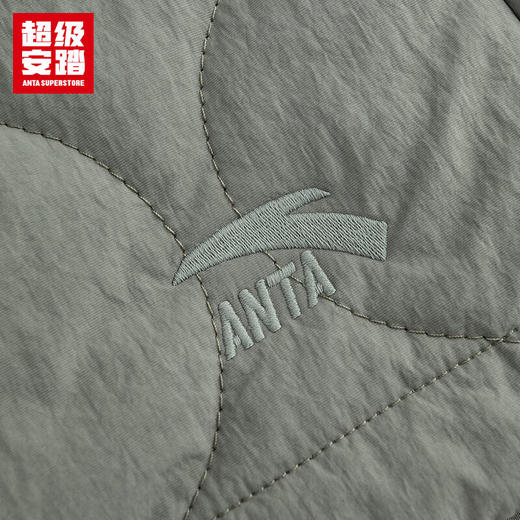 超级安踏男子葫芦线衎缝棉服秋冬新款防风外套复古夹克152548807U 商品图7
