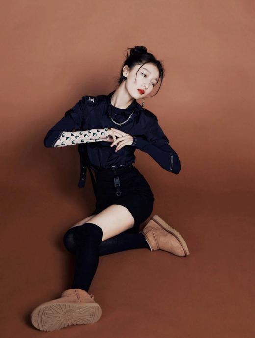 周冬雨同款牛皮雪地靴5853    增高4cm、头层牛皮‼️ 商品图1