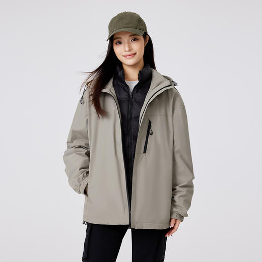 gxg.jeans男装【男女同款】25冬三合一两件套可拆卸羽绒内胆运动羽绒服外套K&C 商品图5