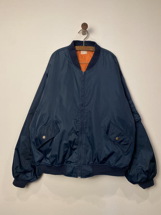 90年代 Vintage MA-1 空军飞行员外套 棉服 夹棉外套_CTJK(XL) 商品图0