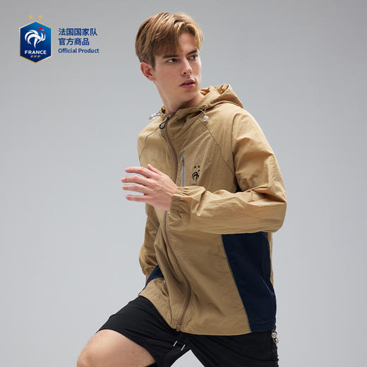 【官方正版】法国国家队丨棕色防晒外套春夏户外连帽外套 商品图4