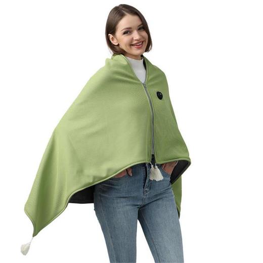 【可水洗电热披肩暖身毯】发热暖可水洗加热披风毯USB充电办公室盖腿电热暖身毯 商品图4