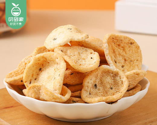 【预售-12月29日配送】同竹堂玉米芝麻片（炭烤牛排味）/1罐（100g）生产日期：10月21日左右 商品图1