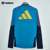 SFS阿迪达斯2026世界杯西班牙冬季球员版半拉链训练服长袖KA8158 商品缩略图1