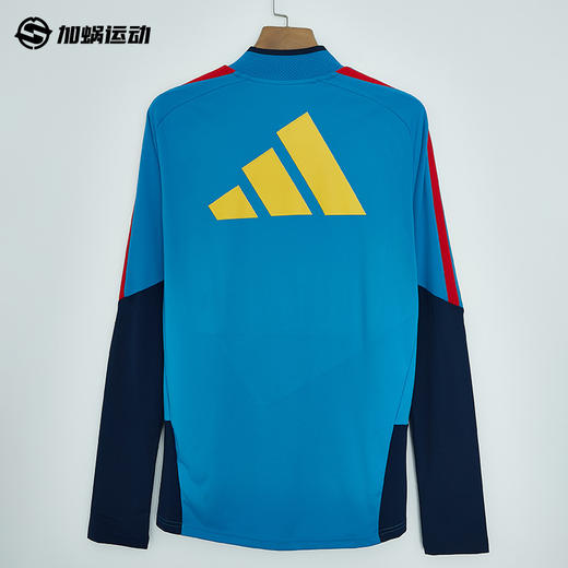 SFS阿迪达斯2026世界杯西班牙冬季球员版半拉链训练服长袖KA8158 商品图1