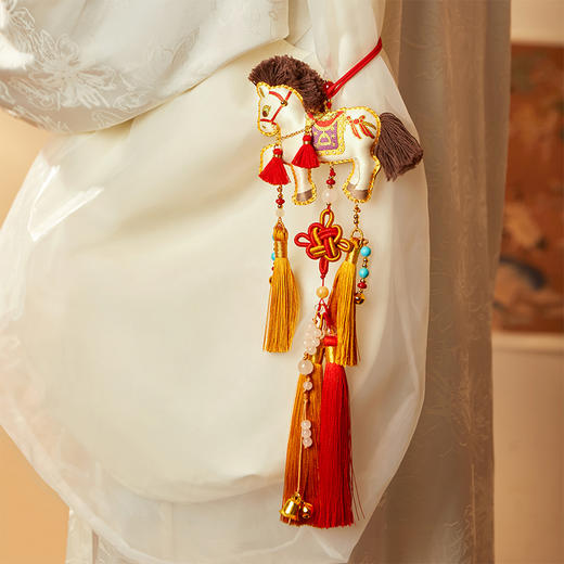 【故宫香氛】小马驹风铃香囊博物馆文创马年新年香包挂饰挂件礼物 商品图5